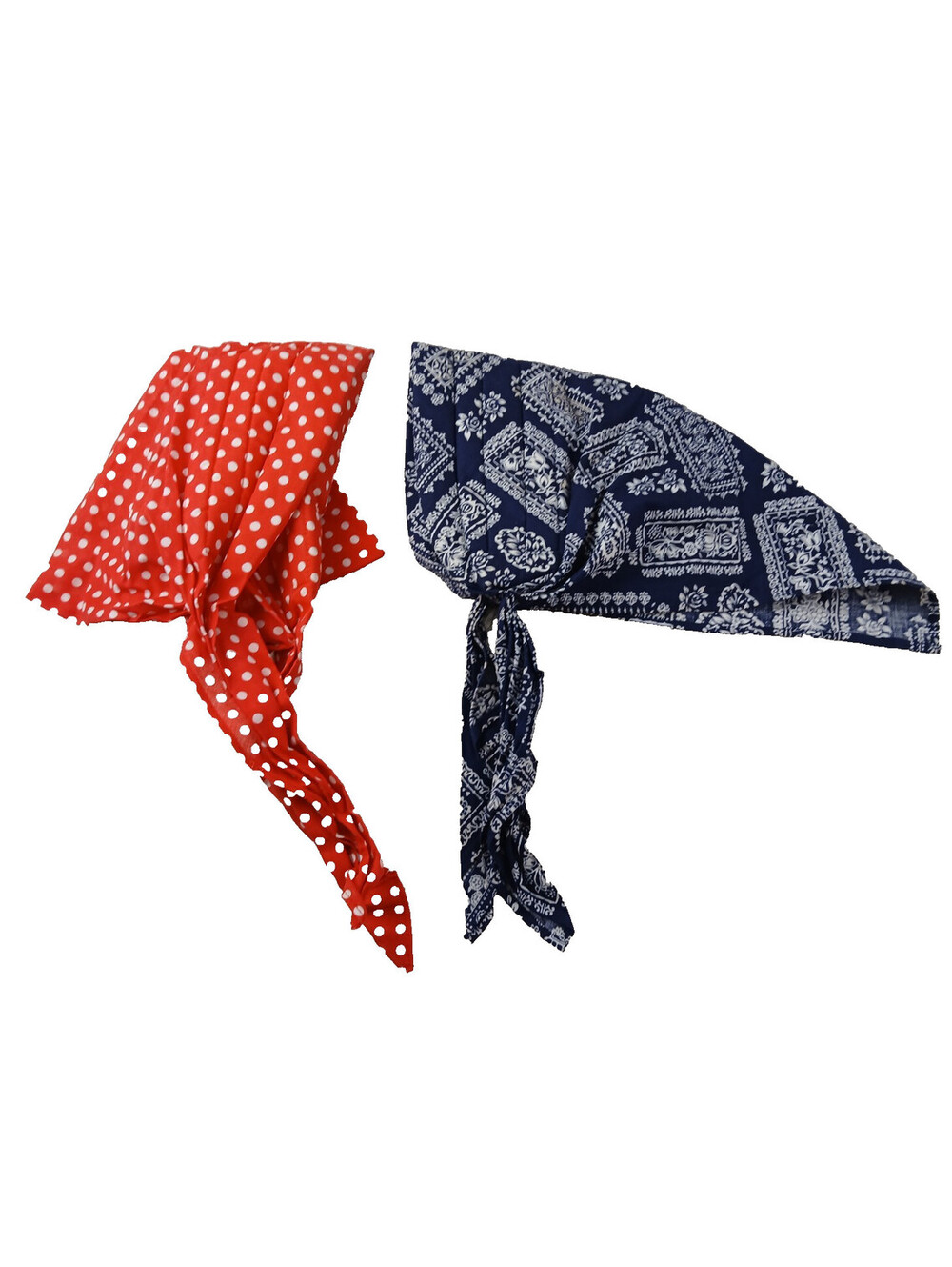 2 Handmade Bonnet Womens Girls Baby Prairie Cottagecore Blue Orange polka dot